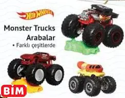 HOT WHEELS MONSTER TRUCKS ARABALAR OYUNCAK